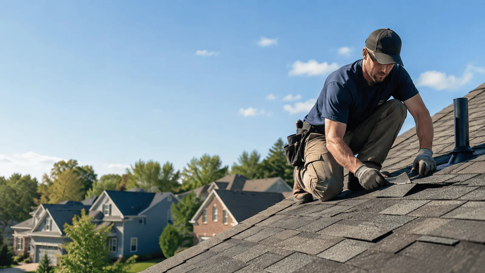 Roof Leak Repair in Commercial Point, OH near me